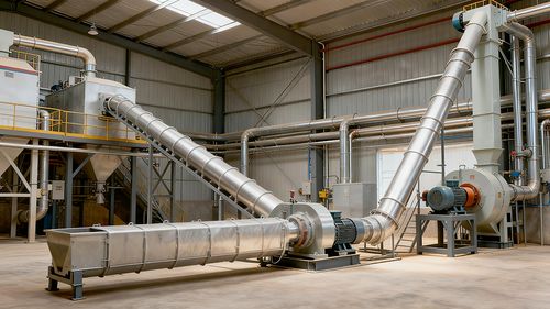 Mise en œuvre Lean des vis transporteuses : Révolution de l'efficacité et amélioration de la qualité dans une ligne de production d'aliments pour animaux