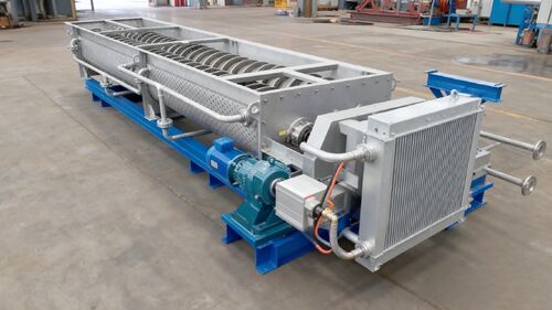 Dernières solutions de l'entreprise Applications efficaces des convoyeurs à vis échangeurs de chaleur à température contrôlée en génie chimique
