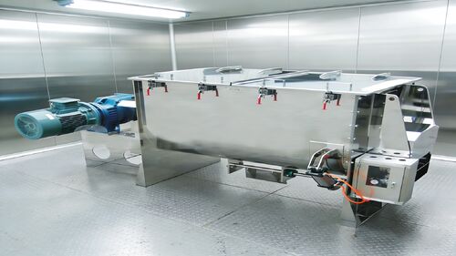 Dernières solutions de l'entreprise Le mélangeur à ruban à vis permet une production efficace et de haute qualité de poudre probiotique