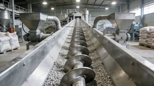 Cas d'application des convoyeurs à vis en acier inoxydable dans le traitement des engrais