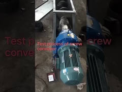 OEM Transporteur à vis à aubes à haute efficacité en acier inoxydable pour transfert de tubes