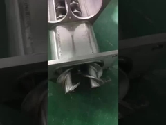 Baril à vis jumelles parallèles en acier inoxydable