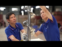 Transporteur à vis en forme de U pour les granulés et l'alimentation en grains