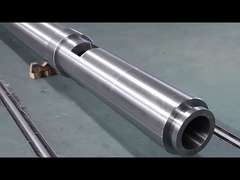 Extrudeuse à vis à extrusion bimetallique conique à double vis personnalisée pour machine à extruder en plastique