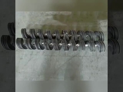 Station de mélange de béton à haute performance et durable, convoyeur spirale laminé à froid continu