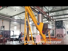 Ciment à vis verticale souple, alimenté en acier inoxydable