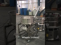 Démo de convoyeur à vis haute performance pour la manutention de matériaux industriels