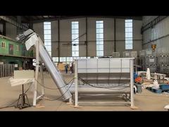 Convoyeur à vis sans fin hélicoïdal personnalisé, convoyeur à vis en spirale, alimentateur à vis pour la fabrication d'énergie