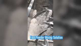 Mélangeur de poudre en acier inoxydable à haute efficacité