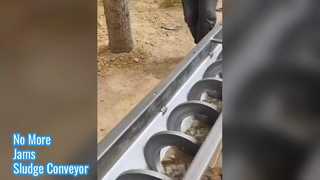 Entretien facile de convoyeur de boue libre d'enchevêtrement