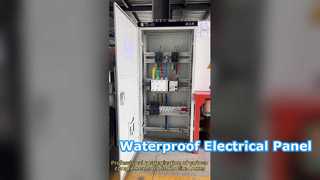 Panneau électrique durable en acier inoxydable