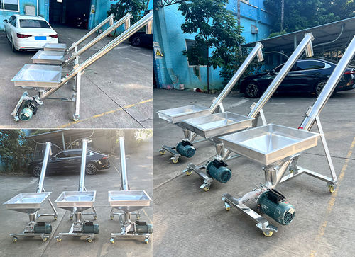Dernières nouvelles de l'entreprise Three Screw Auger Feeders Successfully Delivered, Enhancing Customer Production Efficiency