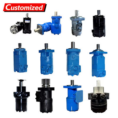 Moteur hydraulique cycloïdal à basse vitesse à couple élevé sur mesure avec scellement à haute résistance pour applications industrielles