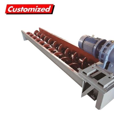 Un bon prix. Transporteur à vis à double arbre résistant à la chaleur et au feu pour le sable de charbon de silo en ligne