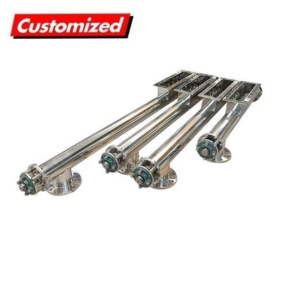 acheter OEM personnalisé tubulaire vis auger alimentateur en acier inoxydable avec structure compacte fabrication en ligne