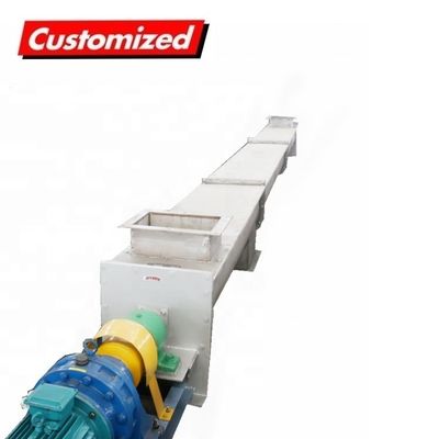 Un bon prix. Transporteur à vis personnalisé résistant à la chaleur en acier inoxydable pour applications industrielles en ligne