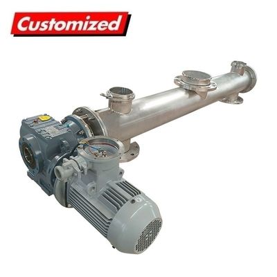 Un bon prix. Convecteur à vis personnalisé résistant à la chaleur en acier inoxydable pour machine d'alimentation à auger automatique OEM en ligne