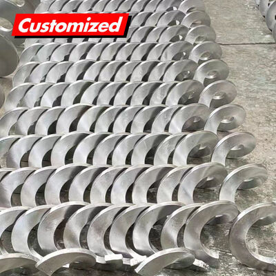 Un bon prix. Vis sans fin sans arbre en acier inoxydable résistant à la chaleur pour systèmes de convoyeurs personnalisés en ligne