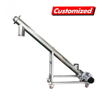 Un bon prix. OEM personnalisé d'acier inoxydable résistant à la chaleur Flexible vis d'aiguille d'alimentation pour convoyeur de poudre en ligne