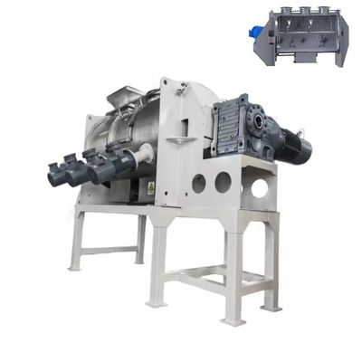 Un bon prix. Machine de mélange de poudre électrique à chauffage avec mélangeur automatique à ruban et capacité de mélange de 500 à 1000 L en ligne