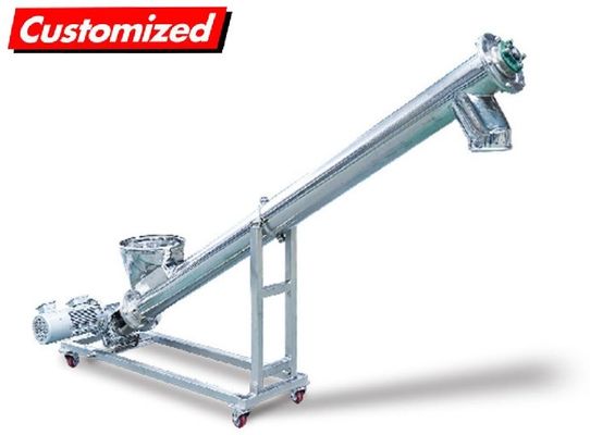 Un bon prix. Résistant à la chaleur à vis de haute précision et convoyeur à vis flexible pour le transport de poudre en ligne