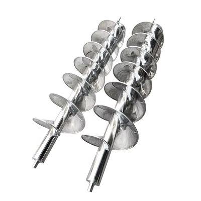 Un bon prix. Blade en spirale à vis à auger résistant à la chaleur en acier inoxydable sur mesure pour le transport de matières en vrac en ligne