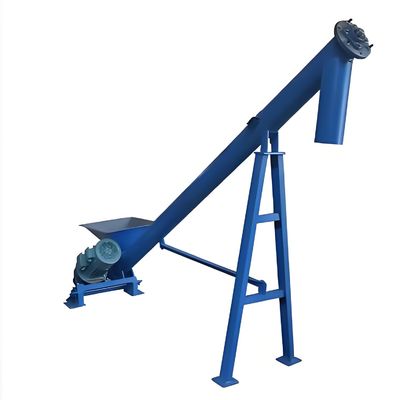 Un bon prix. Chauffage des aliments pour animaux Transporteur en spirale en forme de U flexible avec alimentateur à vis à vitesse réglable en ligne