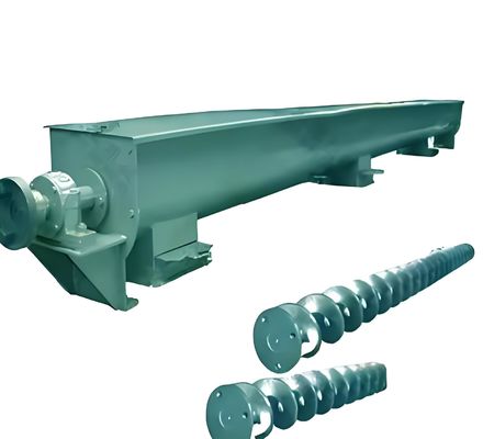 Un bon prix. Transporteur à vis étanche à l'air en acier au carbone industriel flexible et écologique en ligne