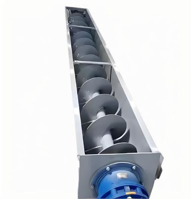 Un bon prix. Équipement de convoyeur en spirale en forme de U pour le transport du ciment et du béton granulaire en ligne