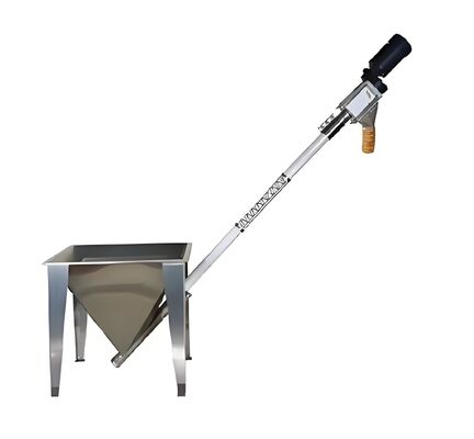 Un bon prix. Convecteur à vis flexible résistant à la chaleur de qualité alimentaire pour une manipulation efficace des matériaux en ligne