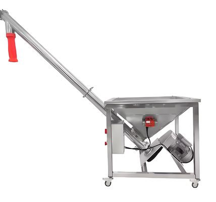 acheter Transporteur d'alimentation en spirale incliné flexible sur mesure pour un transport vibratoire efficace des céréales et des coques de riz fabrication en ligne