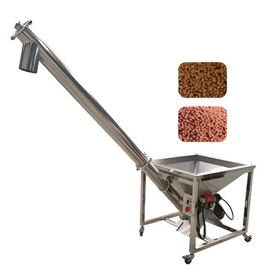 Un bon prix. Alimentateur à vis incliné en acier inoxydable 304 résistant à la chaleur, à fréquence variable, résistant à la corrosion et durable en ligne