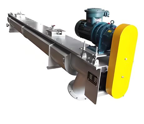Un bon prix. Transporteur spirale à vis à auger à haute efficacité résistant au feu et résistant à la chaleur de qualité industrielle pour la manutention de matières en vrac en ligne