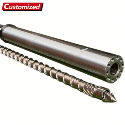 Un bon prix. Screw à vis unique et à fût / à fût d'injection personnalisé de haute qualité pour machines à injection en ligne