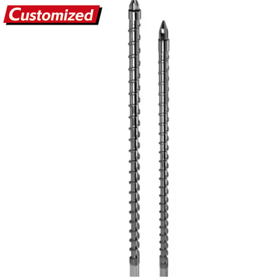 Un bon prix. Vis et cylindre personnalisés pour machine de moulage par injection. Cylindre largement utilisé dans des secteurs tels que l'automobile, le médical et l'emballage. en ligne