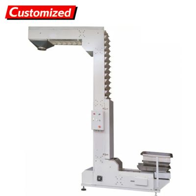 Un bon prix. Fabrique personnalisée SUS304 acier inoxydable verticale type Z Bucket Ascenseur de levage de levage convoyeur de levage fabricant pour les ateliers de matériaux de construction, les ateliers de réparation de machines, usine de fabrication en ligne