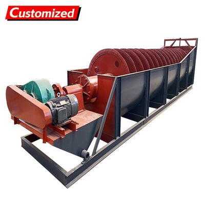 Un bon prix. oem Screw Sand Washing Machine 175 T/h Spiral Sand Washer Sand Washing Plant Manufacture Spiral Sand Washer to motorway,hydropower, building wash, classify, eliminatecontaminants. en ligne