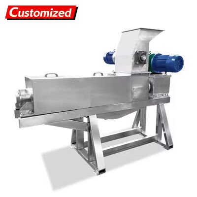 Un bon prix. Custom Food Processing Machinery Coconut Meat Juicer Combination Hammer Mill and Extruder for Fruit and Root Vegetable Processing Juicer en ligne
