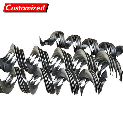 Un bon prix. Blades spirales personnalisées Construction en acier au carbone/en acier inoxydable Résistant à l'usure et à la corrosion Essentiel pour le transport industriel Convient pour les industries alimentaires/chimiques Efficace Transport sûr en ligne