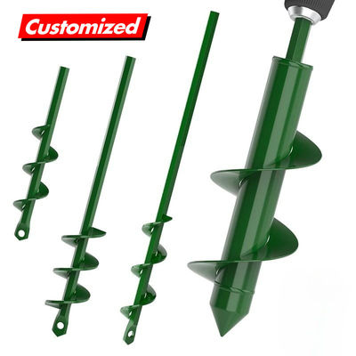 Un bon prix. Excavateur de trous de plantation de fleurs à vis de jardin sur mesure avec un poids brut de 2.000 kg en ligne