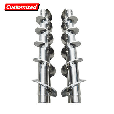 Un bon prix. Aiguilleuse personnalisée en acier inoxydable Machinery Feedscrew Barrel Worm Harden Steel Feed Screw en ligne