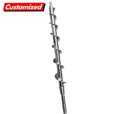 Un bon prix. Vis sans fin en acier inoxydable résistant à la chaleur pour machine de déshydratation des boues en ligne