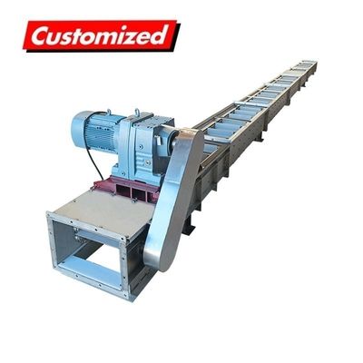 Un bon prix. Transporteur à chaîne à liaison de traction personnalisé OEM pour le transport de céréales en poudre ou en granulés en ligne