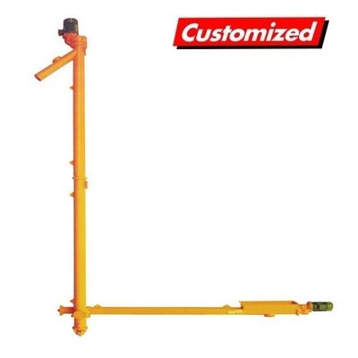 Un bon prix. Convoyeur à vis inclinée sur mesure, résistant à la chaleur, avec une grande efficacité de transmission pour le transport du béton en ligne