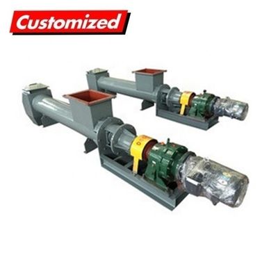 Un bon prix. Transporteur à vis résistant à la chaleur en acier inoxydable sur mesure pour le traitement des grains en ligne