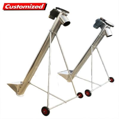 Un bon prix. KX0009 Cement poudre auger alimentateur facile à entretenir Flex vis auger avec trémie en ligne