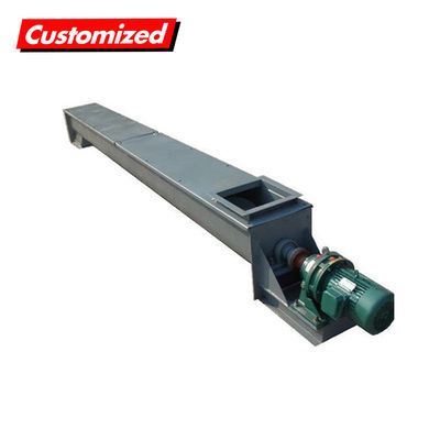 Un bon prix. Transporteur à vis résistant à la chaleur en acier inoxydable pour applications industrielles en ligne