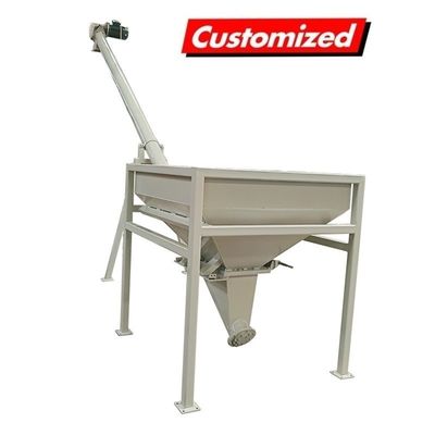 Un bon prix. Fer à vis incliné en acier au carbone professionnel pour le transport de poudre de grain en ligne