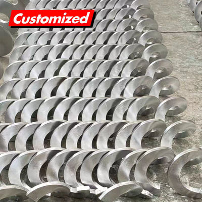 Un bon prix. Vis sans fin sans arbre en acier inoxydable résistant à la chaleur pour systèmes de convoyeurs personnalisés en ligne