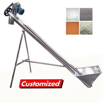 Un bon prix. Machine d'alimentation à vis à auger résistant à la chaleur avec usine de fabrication de construction en ligne